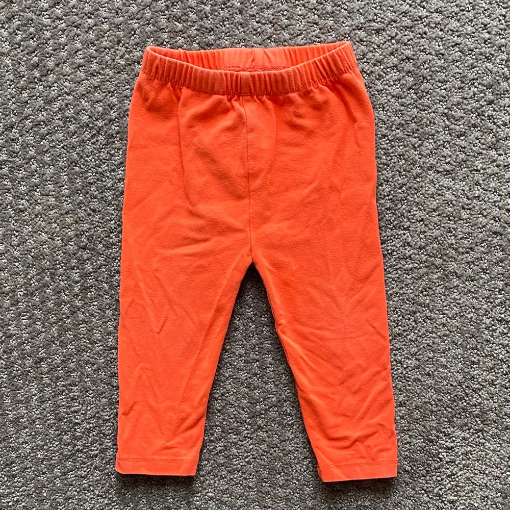 Hanna Andersson Jolly Red Baby Leggings